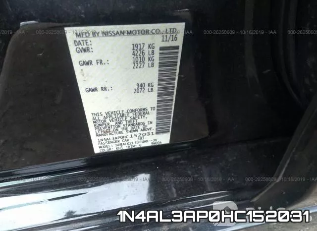 1N4AL3AP0HC152031 фото 10