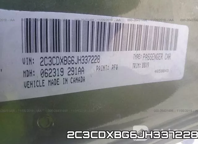 2C3CDXBG6JH337228 фото 10