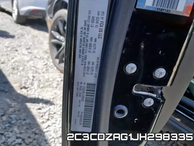 2C3CDZAG1JH298335 фото 2