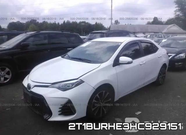 2T1BURHE3HC929151 фото 3