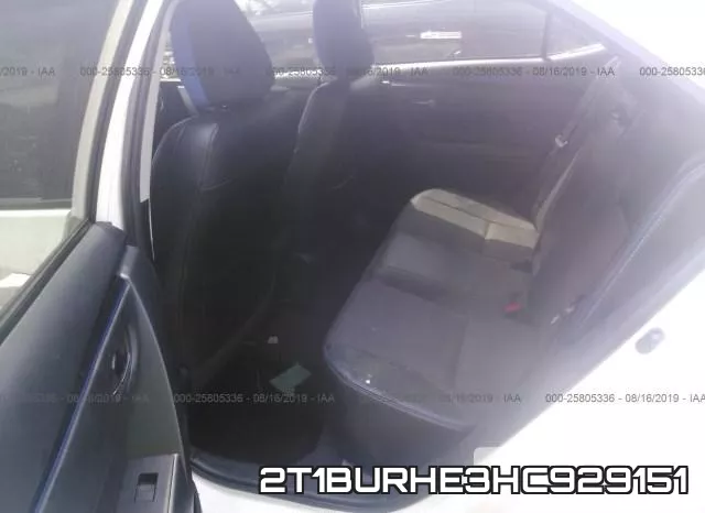 2T1BURHE3HC929151 фото 7