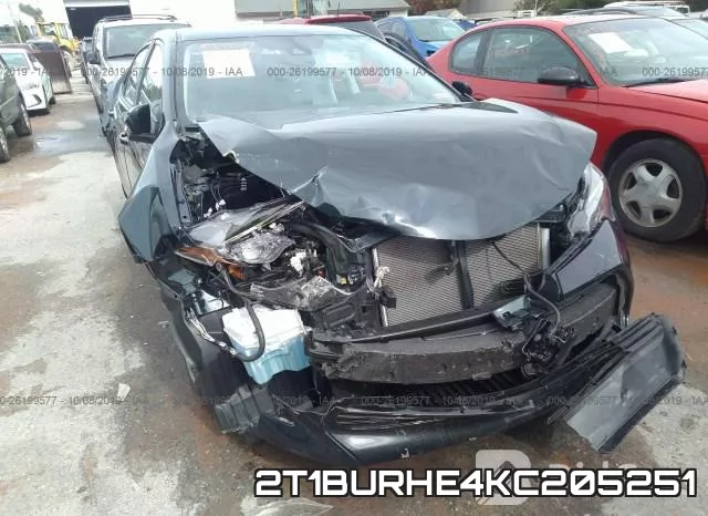 2T1BURHE4KC205251 фото 7