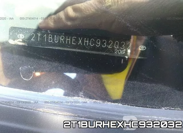 2T1BURHEXHC932032 фото 7