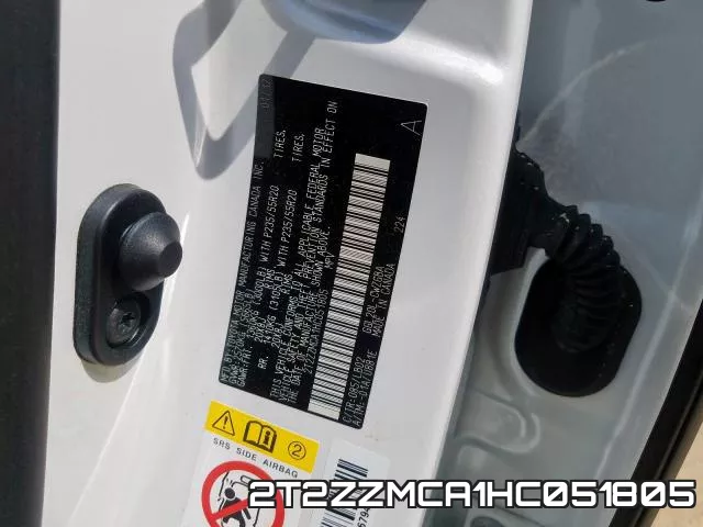 2T2ZZMCA1HC051805 фото 2