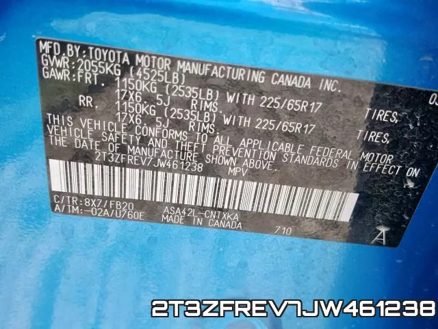 2T3ZFREV7JW461238 фото 2