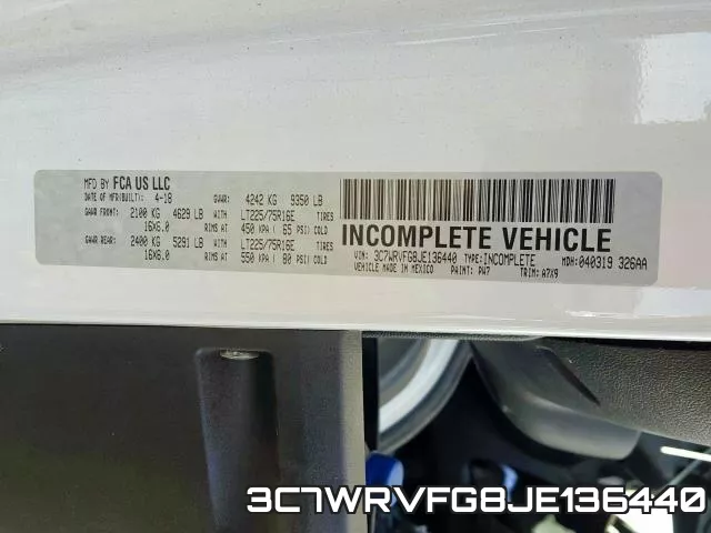 3C7WRVFG8JE136440 фото 2
