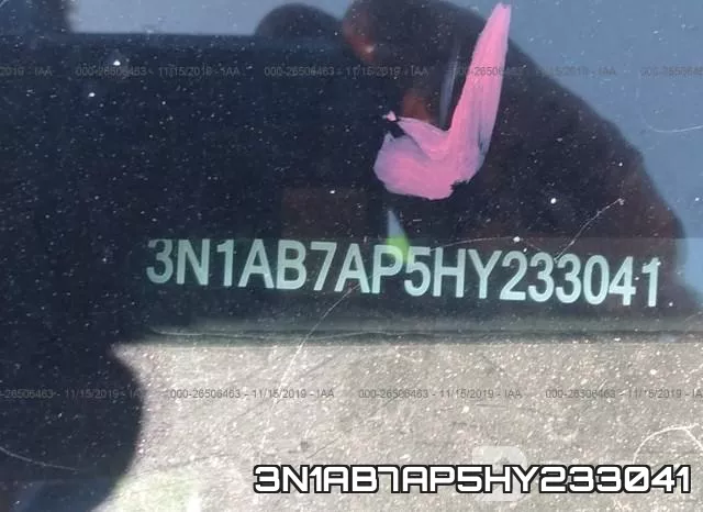 3N1AB7AP5HY233041 фото 10