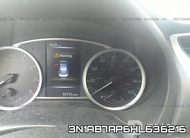 3N1AB7AP6HL636216 фото 6