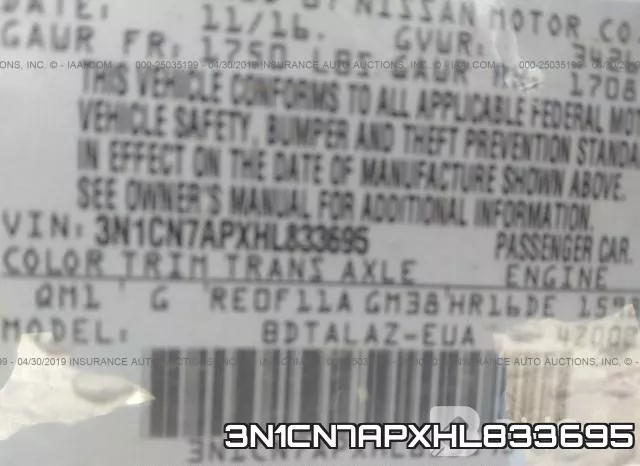 3N1CN7APXHL833695 фото 10