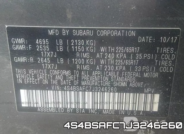4S4BSAFC7J3246260 фото 10