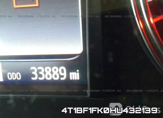4T1BF1FK0HU432139 фото 8