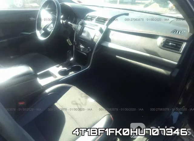 4T1BF1FK0HU707346 фото 2