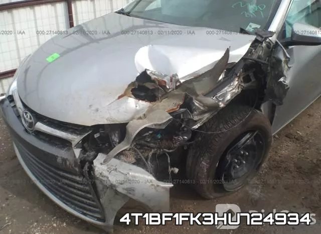 4T1BF1FK3HU724934 фото 7