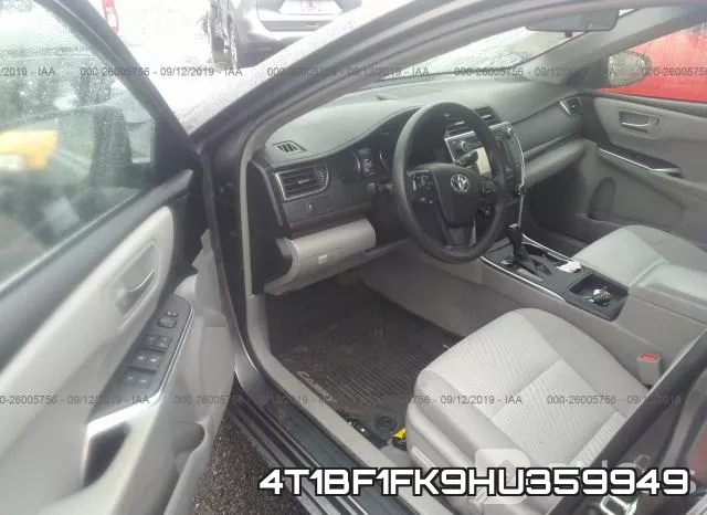 4T1BF1FK9HU359949 фото 5