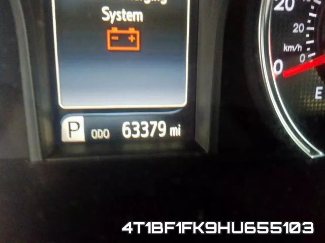 4T1BF1FK9HU655103 фото 9