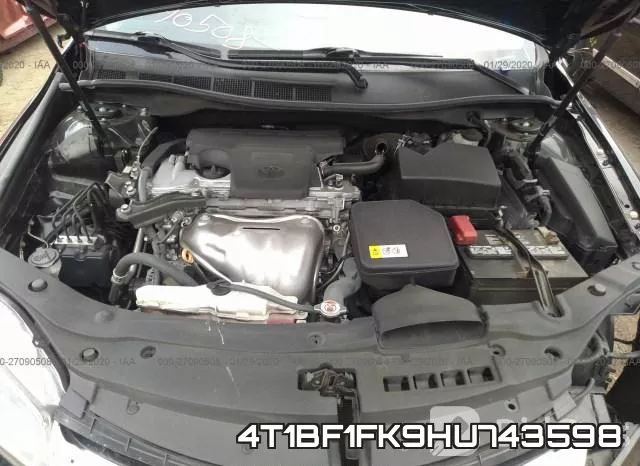 4T1BF1FK9HU743598 фото 2