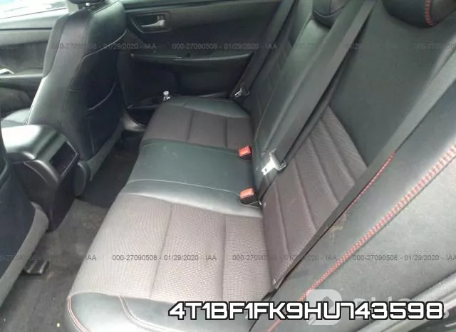 4T1BF1FK9HU743598 фото 9