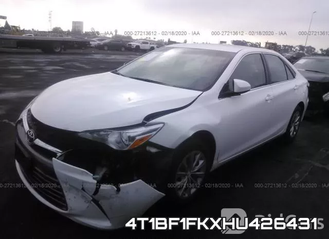 4T1BF1FKXHU426431 фото 2