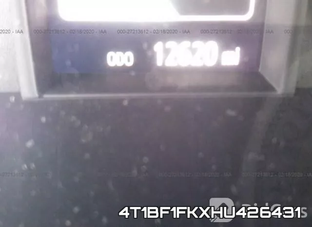 4T1BF1FKXHU426431 фото 5