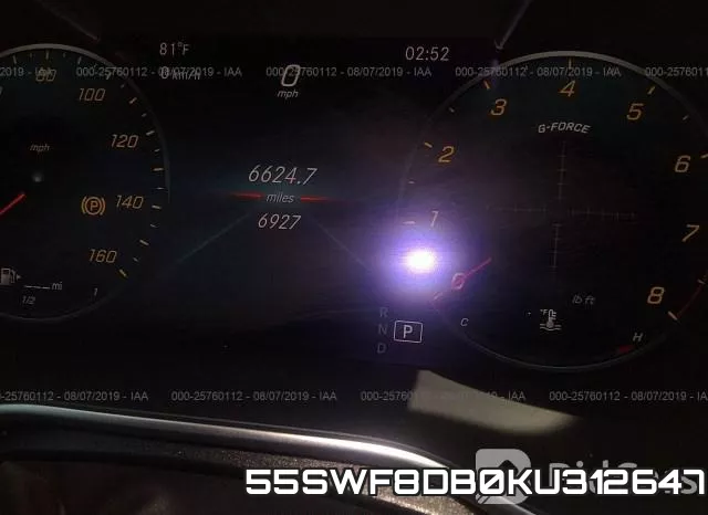 55SWF8DB0KU312647 фото 4