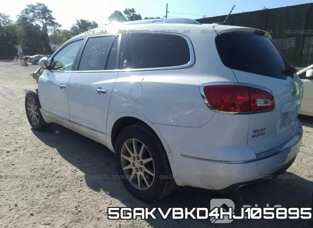 5GAKVBKD4HJ105895 фото 2