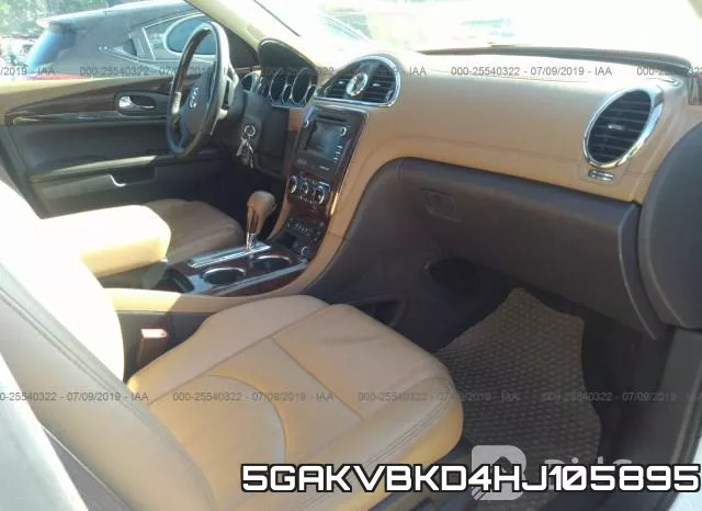 5GAKVBKD4HJ105895 фото 4