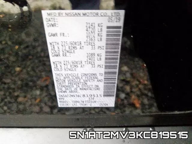 5N1AT2MV3KC819515 фото 2