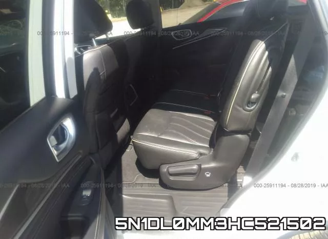 5N1DL0MM3HC521502 фото 9