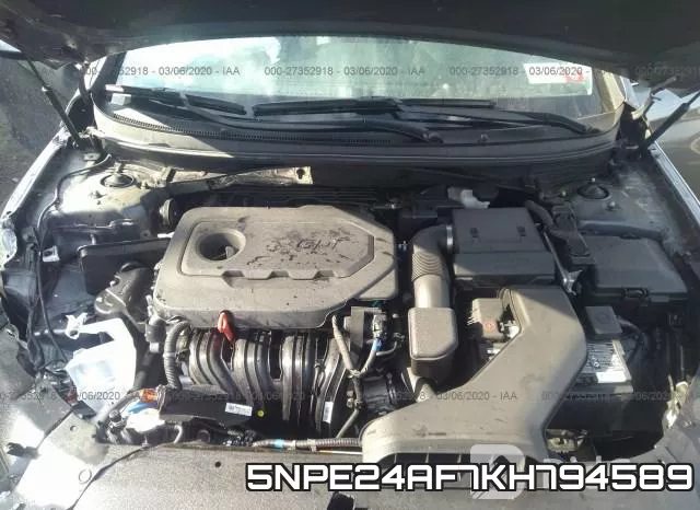 5NPE24AF7KH794589 фото 2