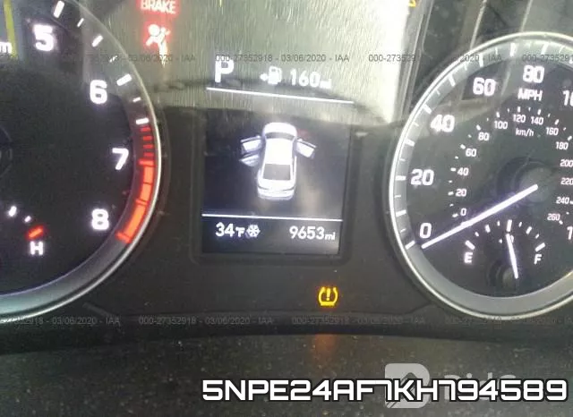 5NPE24AF7KH794589 фото 8