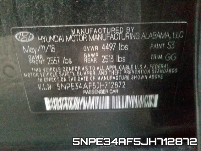 5NPE34AF5JH712872 фото 2