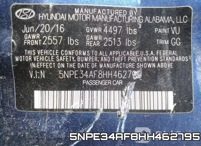 5NPE34AF8HH462795 фото 9