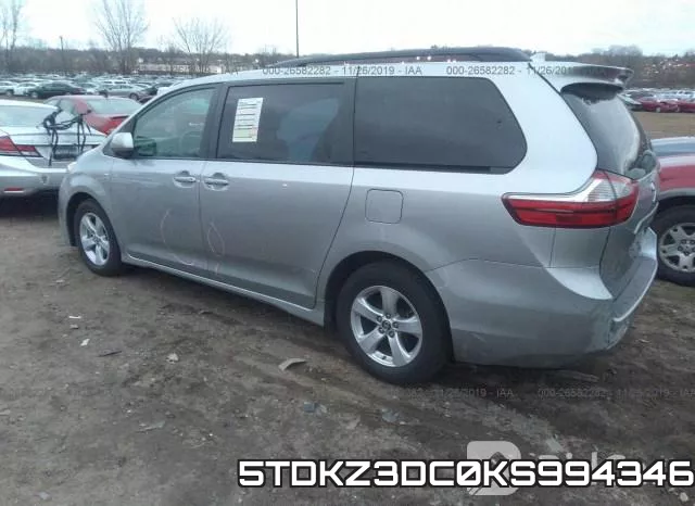 5TDKZ3DC0KS994346 фото 4