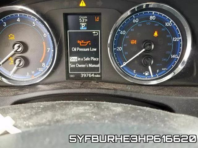 5YFBURHE3HP616620 фото 9