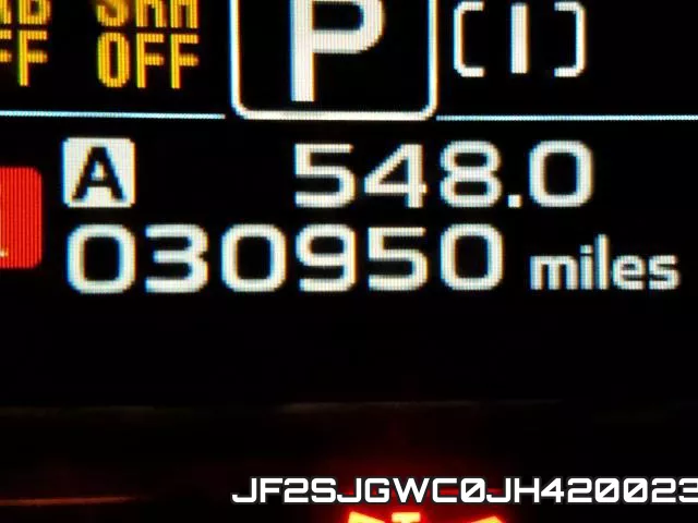 JF2SJGWC0JH420023 фото 9