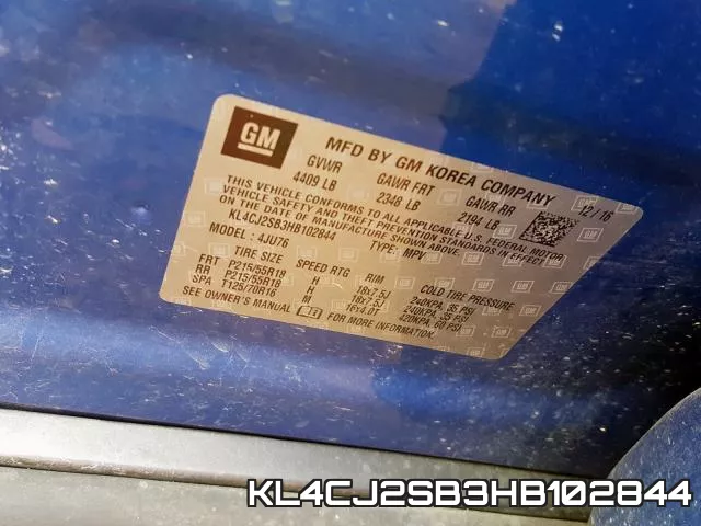 KL4CJ2SB3HB102844 фото 2