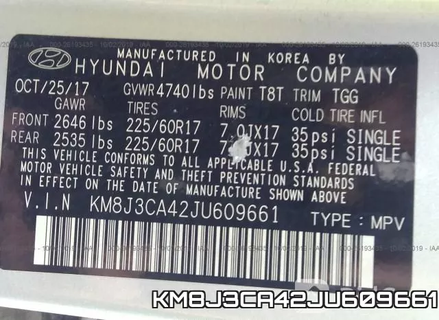 KM8J3CA42JU609661 фото 10