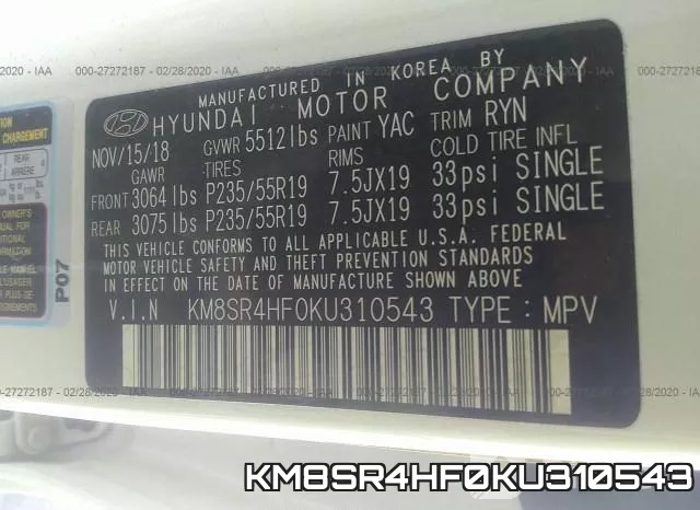 KM8SR4HF0KU310543 фото 10