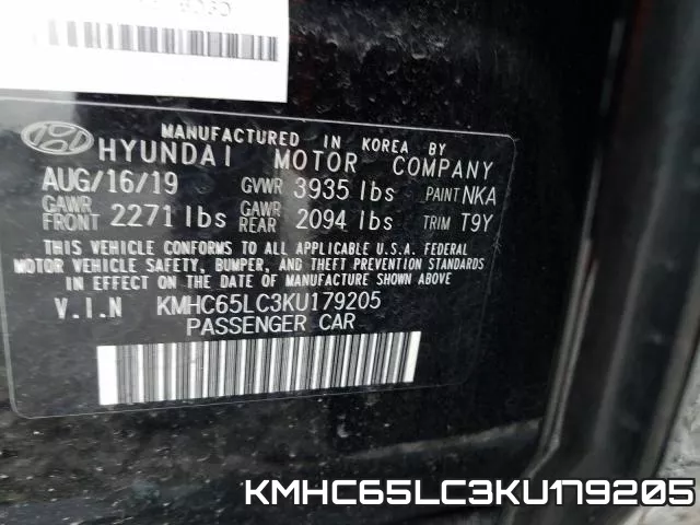 KMHC65LC3KU179205 фото 2