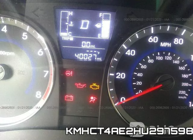 KMHCT4AE2HU297598 фото 8