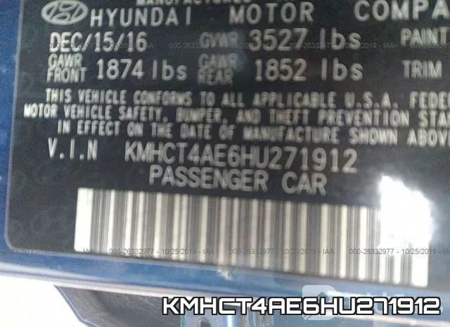 KMHCT4AE6HU271912 фото 10