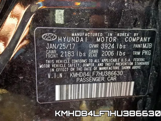 KMHD84LF7HU386630 фото 2