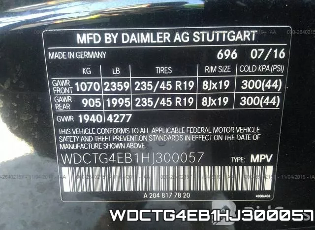 WDCTG4EB1HJ300057 фото 10