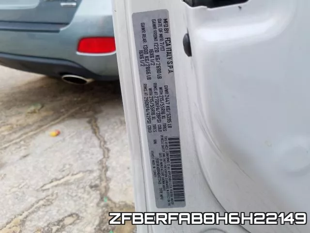 ZFBERFAB8H6H22149 фото 2
