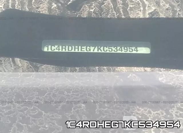 1C4RDHEG7KC534954 фото 10