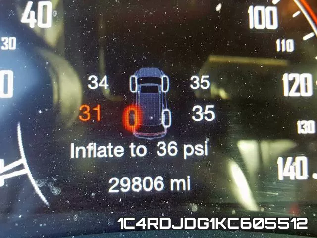 1C4RDJDG1KC605512 фото 6