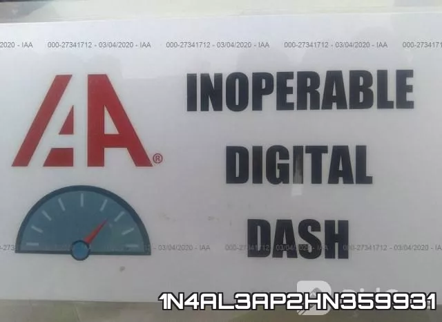 1N4AL3AP2HN359931 фото 8