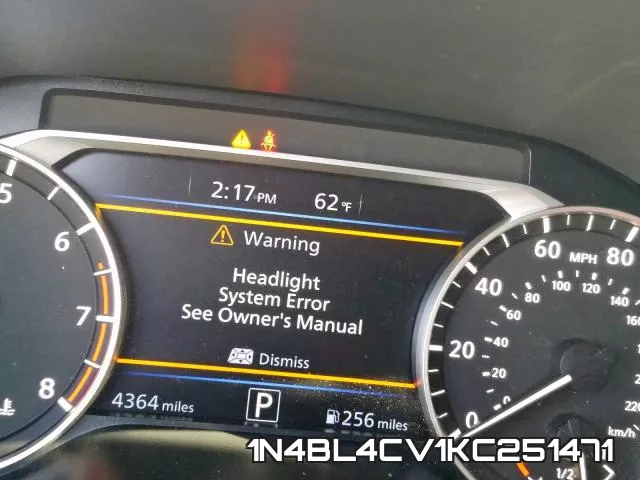 1N4BL4CV1KC251471 фото 5