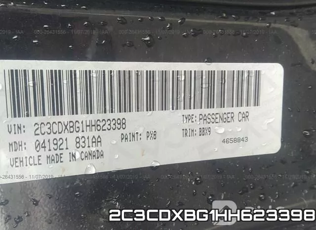 2C3CDXBG1HH623398 фото 8