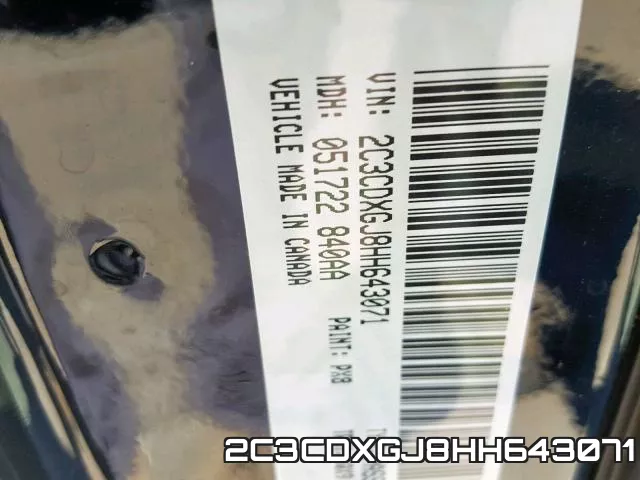 2C3CDXGJ8HH643071 фото 2